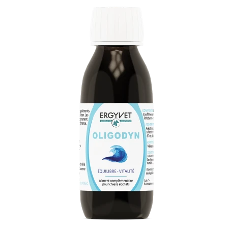 Oligodyn OLIGODYN, fatigue et vitalité, soutien du système nerveux, système immunitaire, qualité des os et cartilage, risques coprophagie.